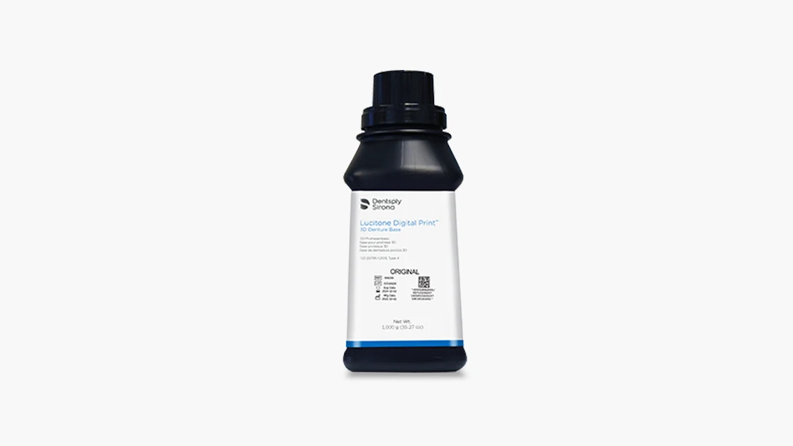 חומר לבסיס תותבת Lucitone Digital Print 3D Denture Base מבית Dentsply Sirona